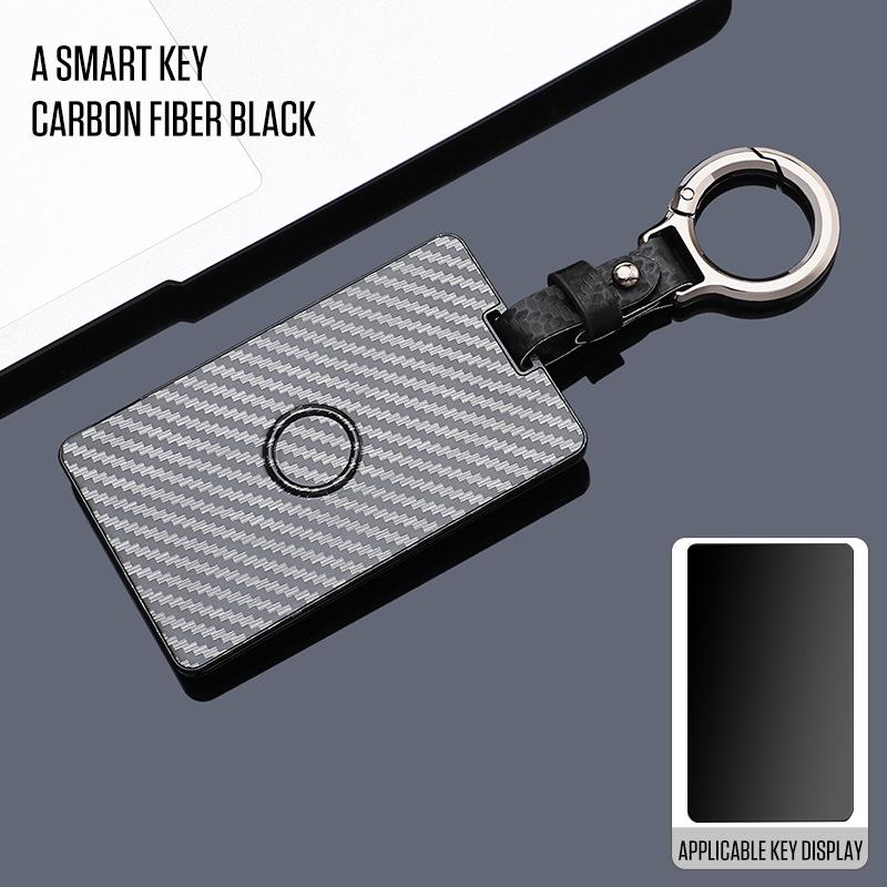 Xiaomi SU7 Ultra Second Gen Carbon Fiber Car Key Case with Card Holder & Buckle