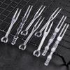 Disposable Transparent Dessert & Fruit Forks