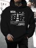 2026 Music Festival Summer New Arrival Unisex Casual Versatile Style Fashion Hoodie with Lighthouse and Seagull Maritime Navigation Signal Letter Des