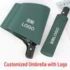 Customizable 3-fold Umbrellas - Personalized for Events, Advertising, Gifts, Rain or Shine Protection