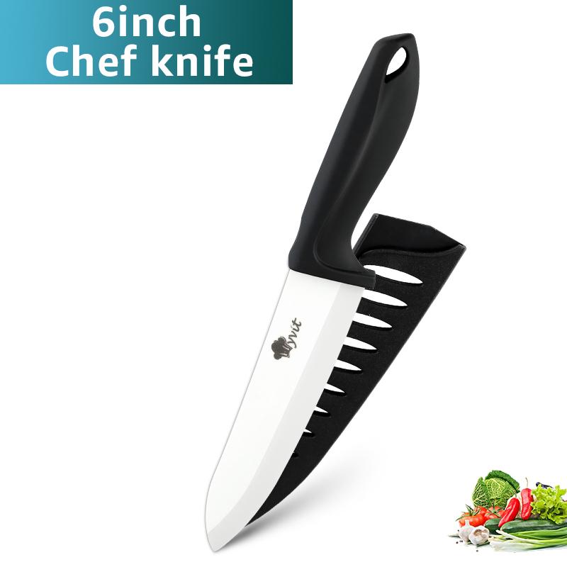 Ceramic Knives Kitchen Knive 3 4 5 6 inch Chef Paring Utility Slicing Bread Knife +Peeler Zirconia White Blade Cooking Tool