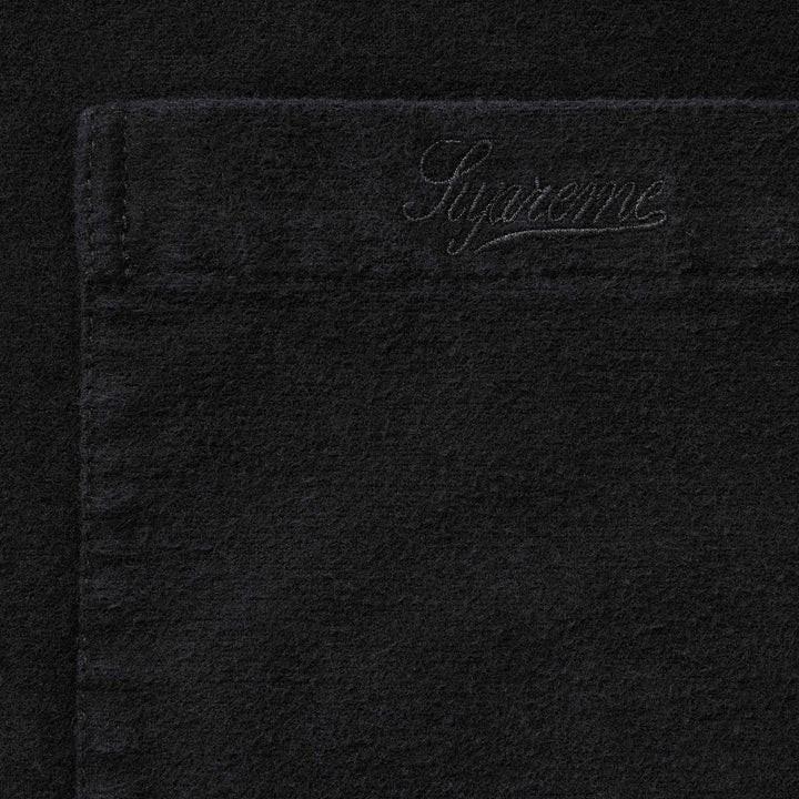 Supreme Flannel Pajama Shirt Black
