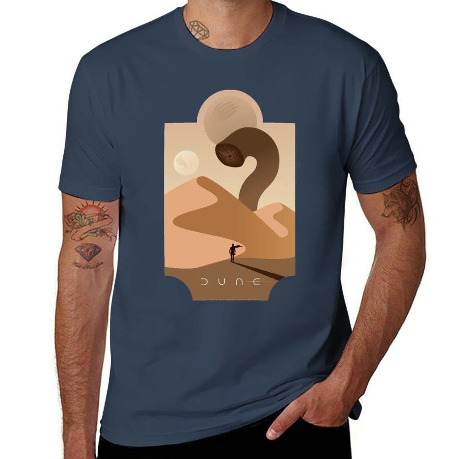 Arrakis Sandworm TShirt Cool Feeling Summer Tee Shirt S