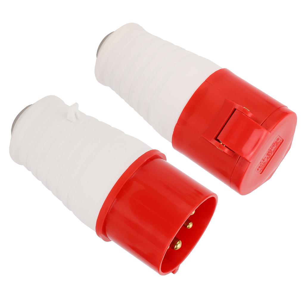 Industrial Plug Connector Set 5Pin 3Phase ExplosionProof Waterproof 32A 220380V240415V