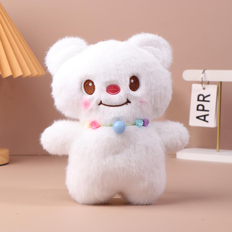 

1 Штука Каваї Плюшеве Кремове Намисто Ведмідь Лялька М які Іграшки Іграшки Подарунки на День Народження для Дівчаток та Дітей білий