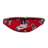 All Over Logo Fashion Trend Zipper Fabric Crossbody Waist Chest Bag Unisex Bags Red DM2162-657