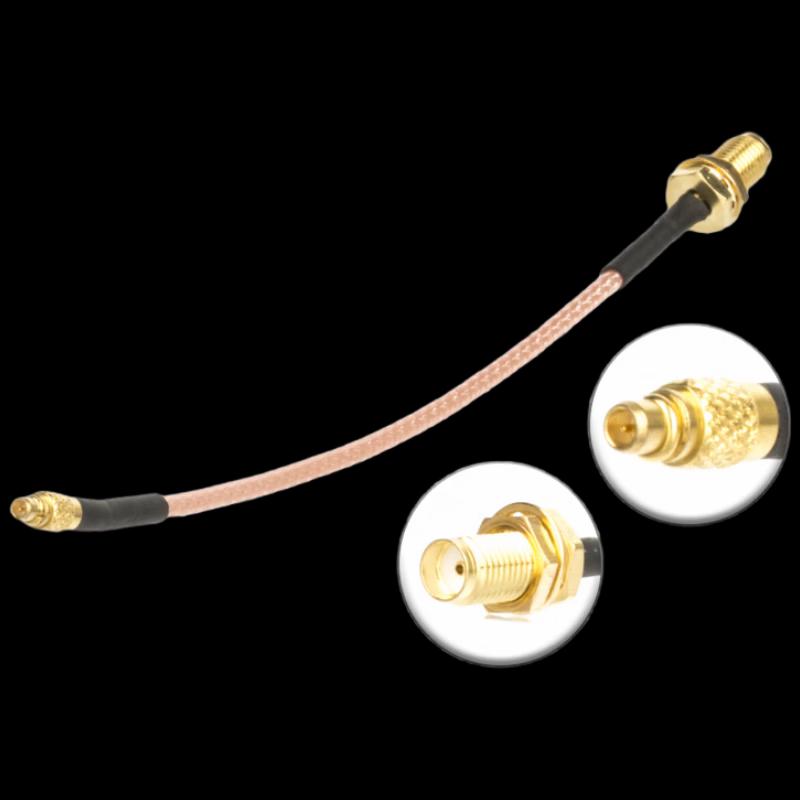 SMA Female To MMCX Male RF Jumper Cable
