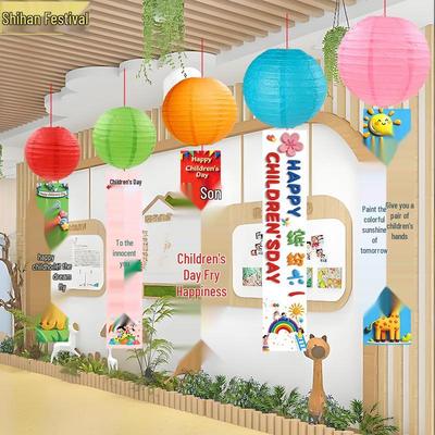 Ornamenti Decorativi da Appendere per la Festa dei Bambini per l'Atmosfera della Classe