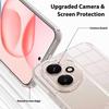 For Honor 400 5G (Global) Clear Phone Case TPU+Acrylic Shockproof Phone Back Cover