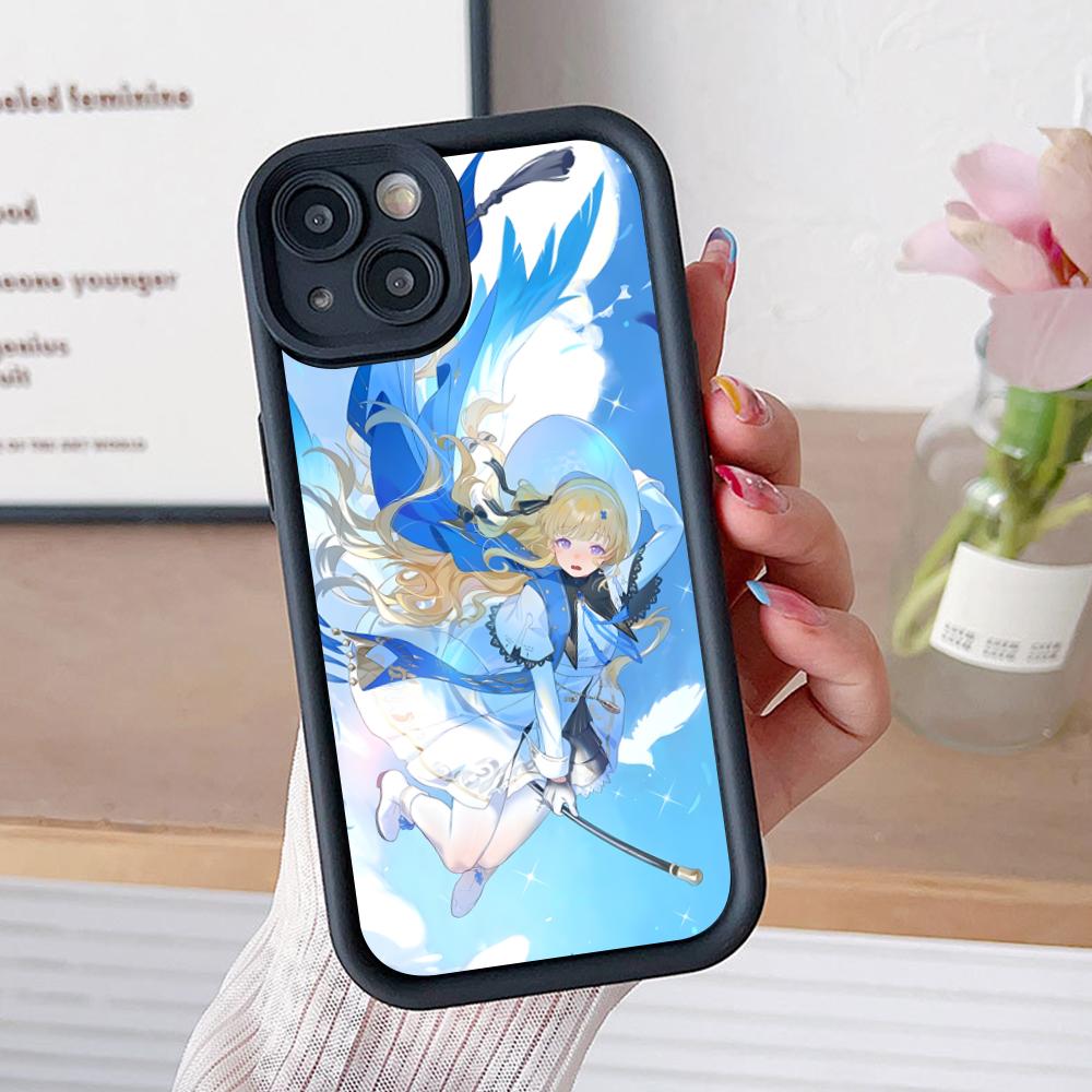 

Wuthering Waves Phoebe Phone Case for iPhone 17 16 15 14 13 12 11 Air Pro Max Plus Thicken TPU Colorful Cover Smartphone Pretty iPhone 16e