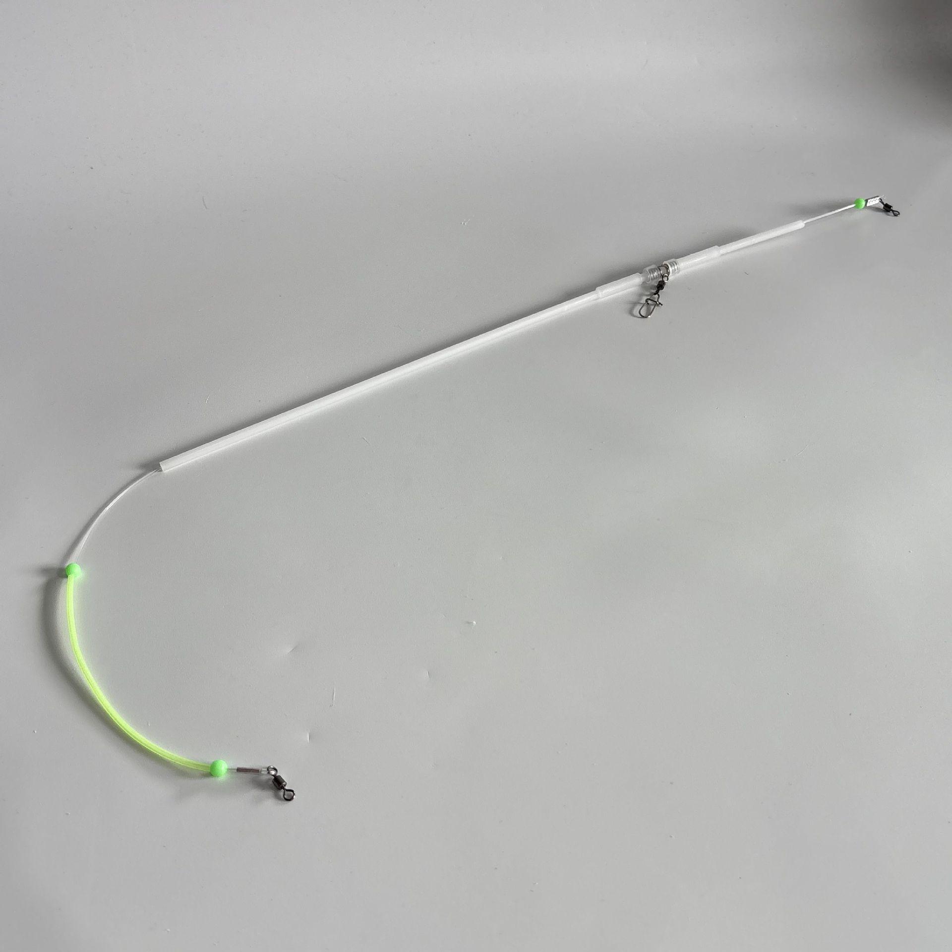 Zhongtong Sea Fishing Three-Hook Rig with Balance Drifting and Single Blade Holder 25 White Night Light Tube Extension A60