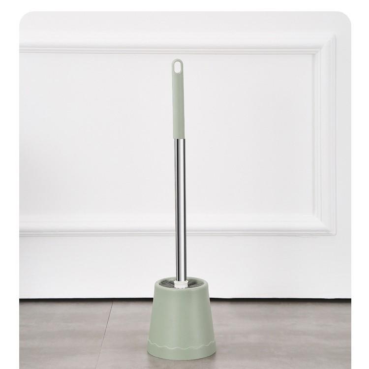Stainless Steel Toilet Brush Set with No Dead Angle Cleaning