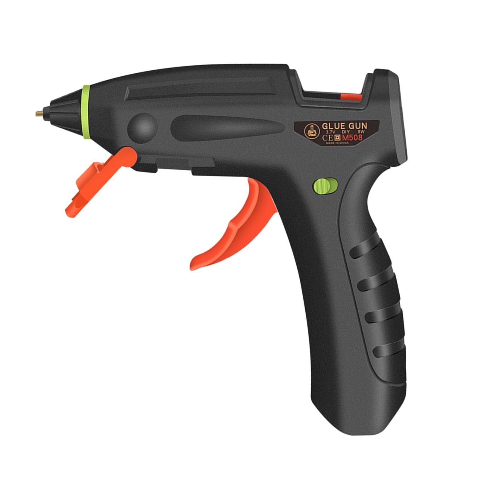 

Беспроводные пистолеты для горячего клея Перезаряжаемый Быстрый нагрев Аккумулятор 2400 мАч с медным соплом для поделок своими руками и быстрого ремонта