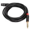 XLR Female to 14 Inch 6.35mm Cable Professional Plug and Play 20 AWG OFC Core Microphone Cable
