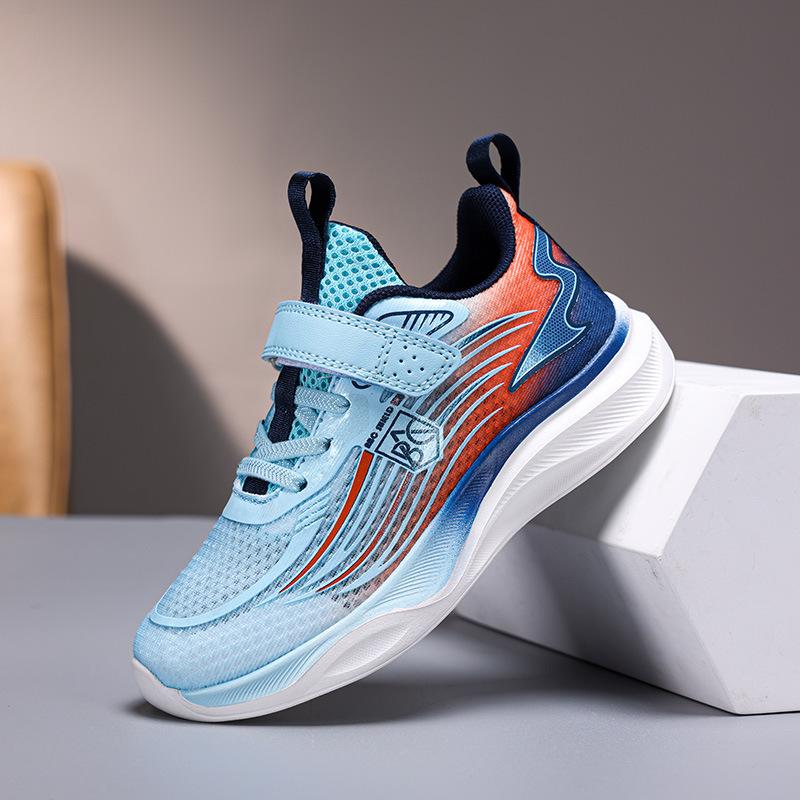 Children's sports shoes new middle-aged and older girls summer light running shoes physical education class mesh boys 2025 thin