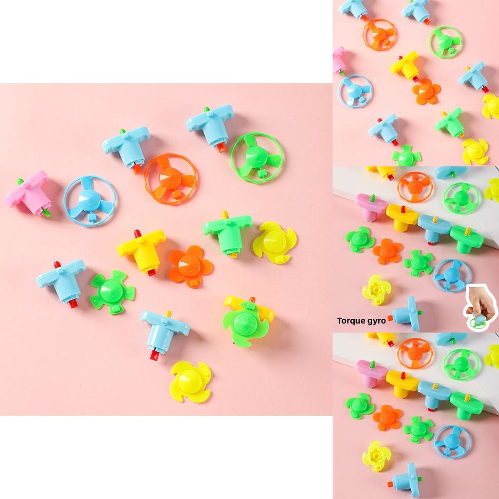 Gyroscope Toy Set For Kids With Durable Plastic Material For Classroom Play And Gift Giving