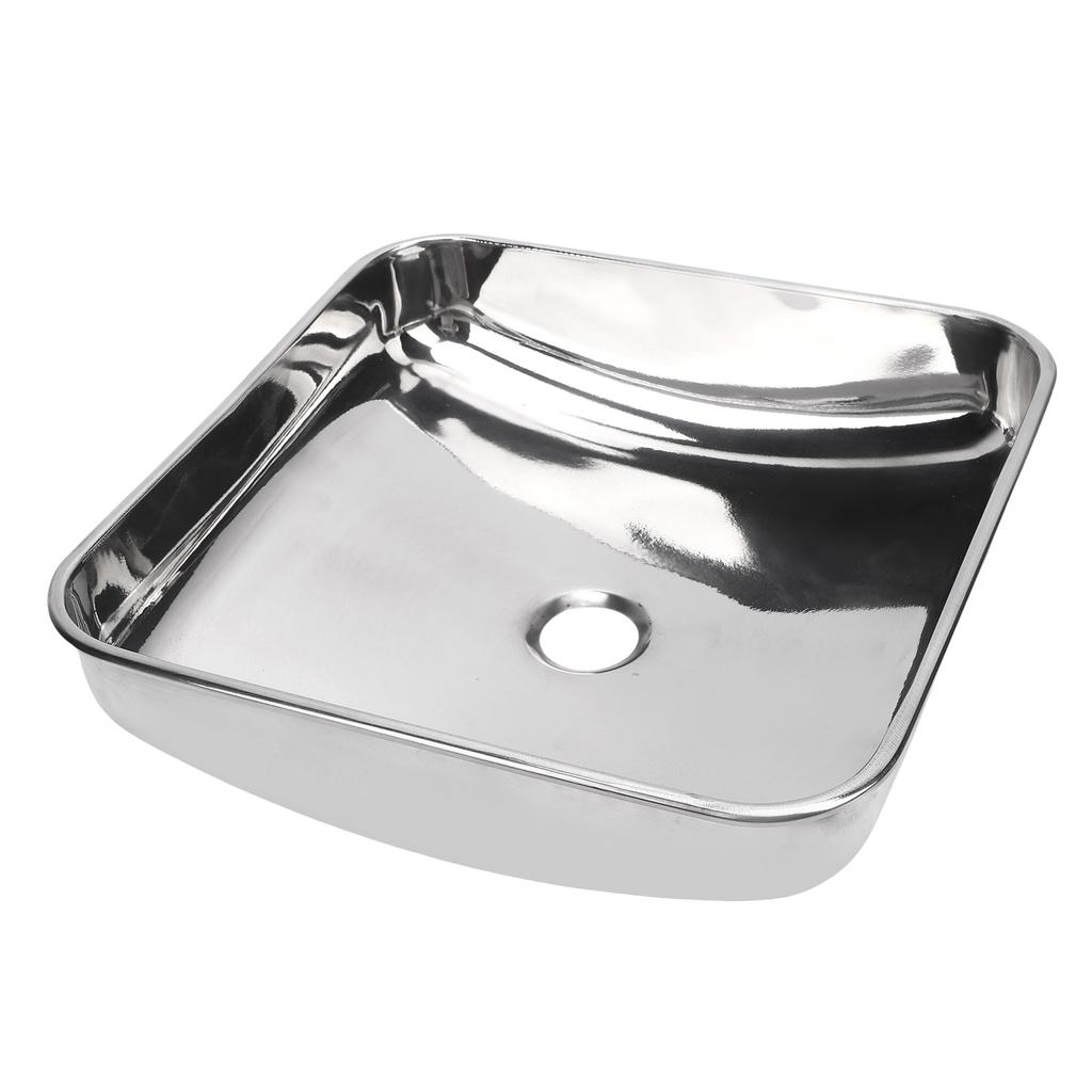 12,28x12,28x3,39 Zoll Küchenspüle 304 Edelstahl 40mm Ablaufanschluss Große Kapazität Bar-Spüle für Wohnmobil Boot Küche Badezimmer