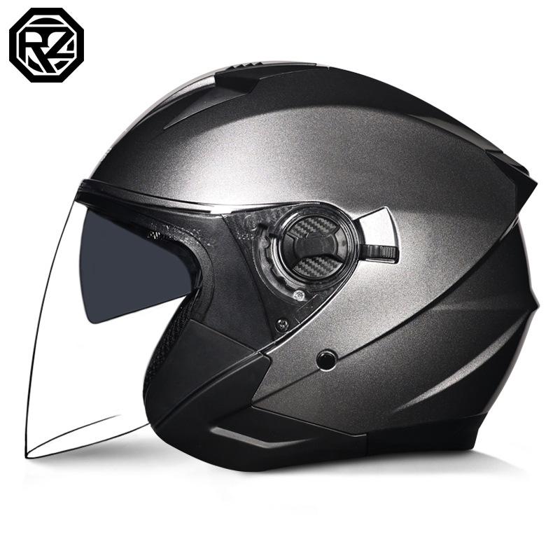 Electric bike helmets for men and women, summer retro half helmets, all-season breathable and lightweight helmets for riding