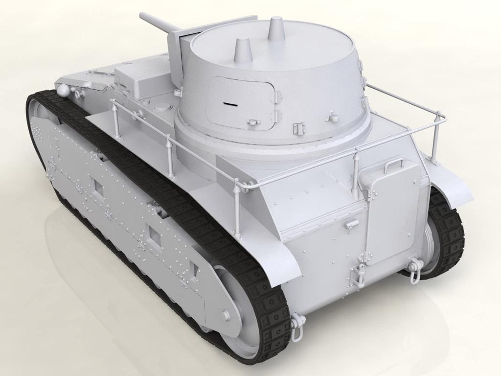ICM skala 1/35 Niemiecki czołg lekki Leichttraktor Rheinmetall (VK31) 1930 Plastikowy Zestaw Modelarski 35330