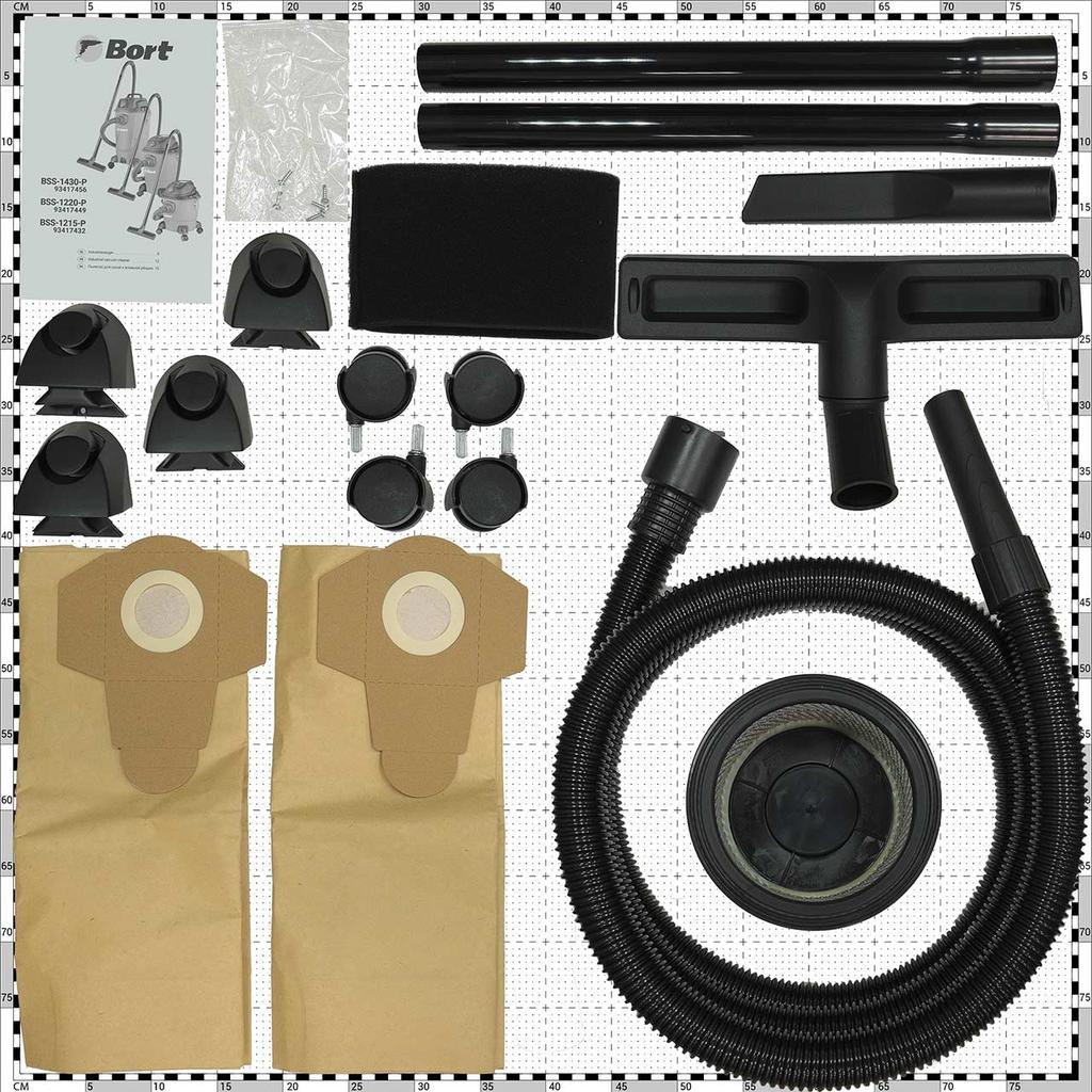 Vacuum Cleaner For Dry And Wet Cleaning Bort Bss-1430-p