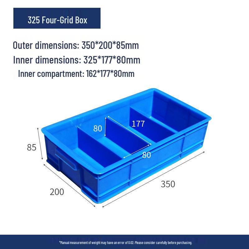 Plastic Multi-Compartment Tool Storage Box
