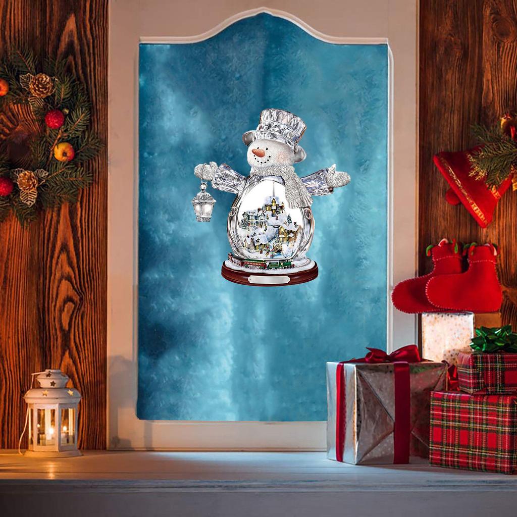 Christmas Decorations Window Clings Holiday Window Sticker Decoration Glass Sticker
