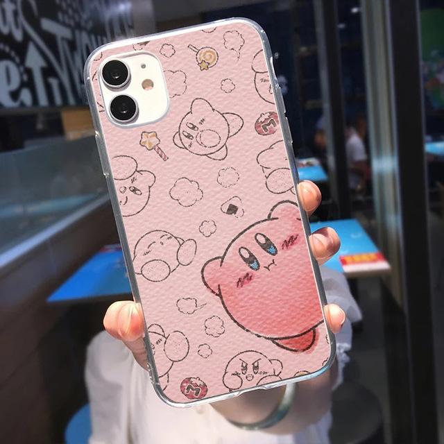 

Прозрачный чехол Kawaii Kirby для Samsung Galaxy S8 S9 S10 S10e S20 S21 FE S22 Plus M31 M32 M52 Note 8 9 10 Lite 20 Ultra Cartoon Capa S21 FE 5G
