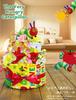 Very Hungry Caterpillar Diaper Cake 3 Tier Baby Shower Gift Set Hungry Boy Girl Towel Stuffed Animal Mascot Popular Amazon 2 Tier Tape Type S Pink