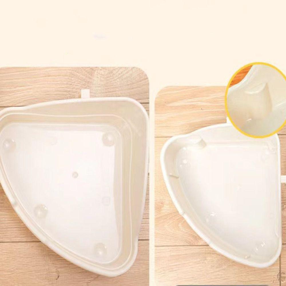 Triangular Rabbit Litter Box Medium Pet Toilet Potty Ferrets Potty Tray Ferret Hamster