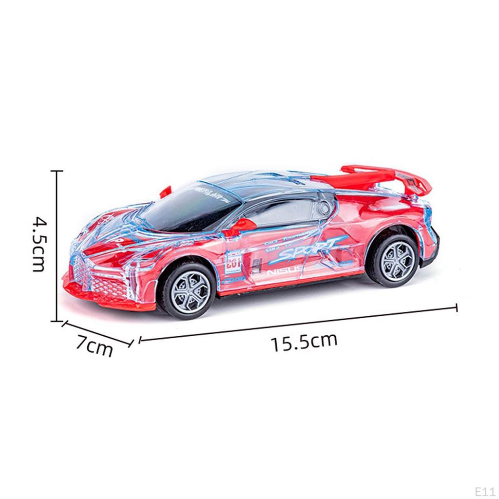 Electric Car Toy Model Kids Vehicles Toys with Sound and Light for Boys Girls