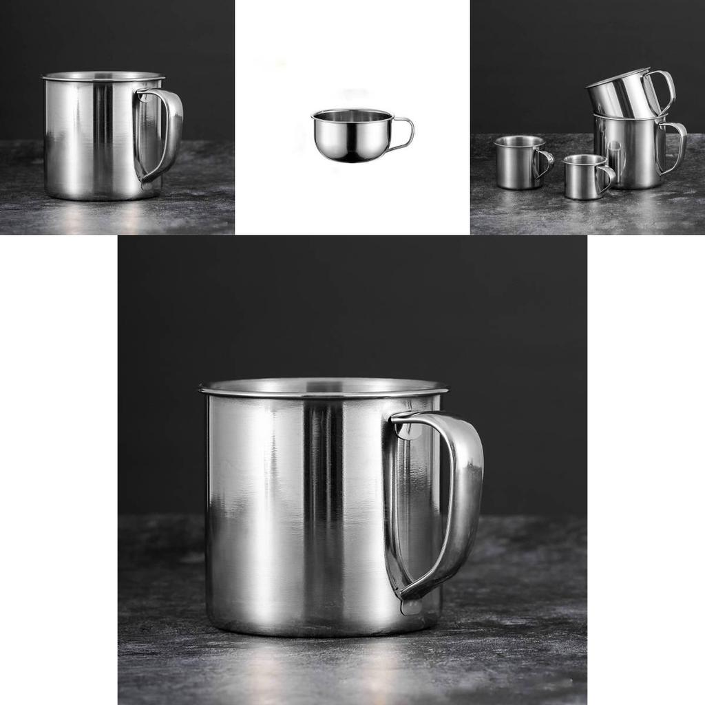 304 Stainless Steel Childrens Drinking Cup Compact Size Lightweight For Toddler Essentials