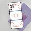 Ice Hockey Rink Phone Case For Oppo A96 A76 A16 A74 A53 A54 A94 A15 A17 A52 A72 A57S A58 A78 A98 A79 Cover