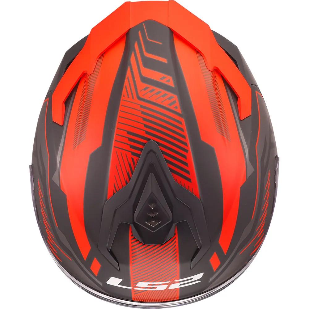 LS2 Шлем-интеграл FF817 Challenger II Dravix