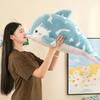 Romantic Starry Sky Dolphin Dolls Aquarium Doll Girls Sleeping Pillow Rag Dolls Ocean Series Plush Toys