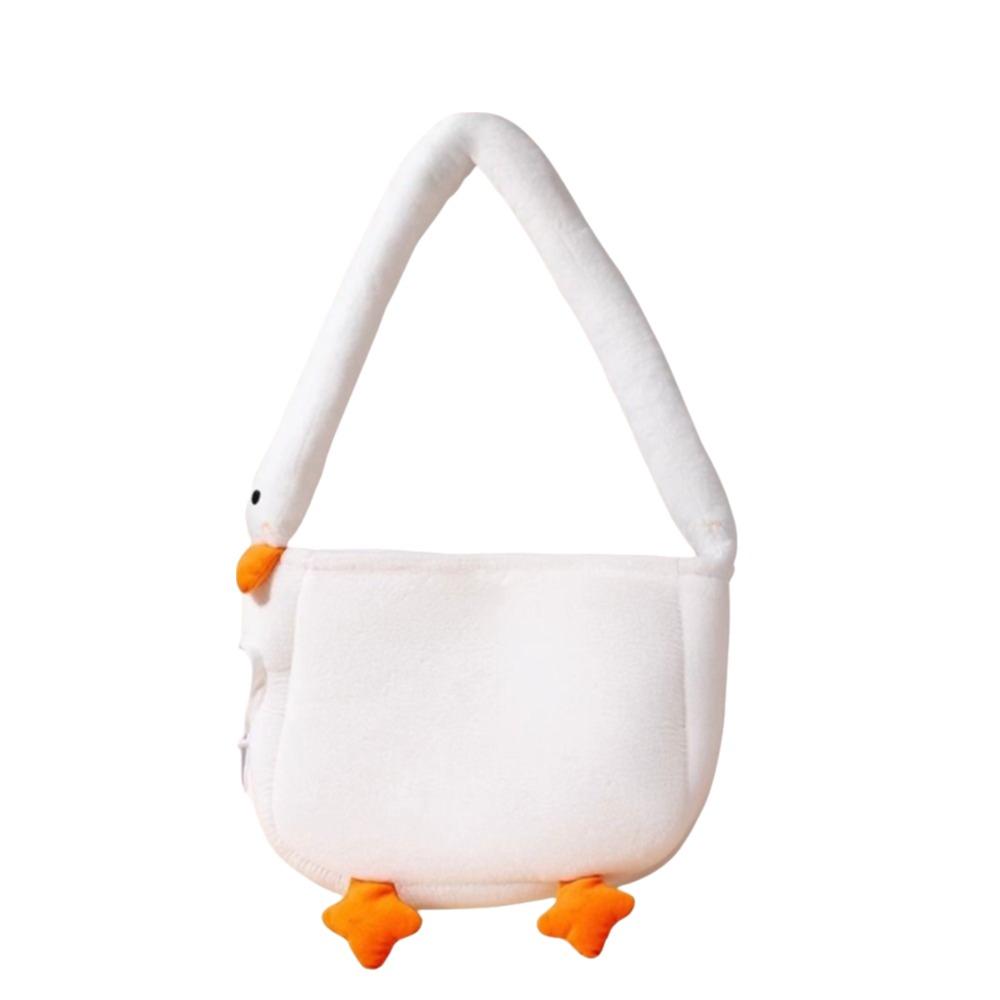 

Large Capacity Cartoon Dinosaur Cat Carriers Dog Crossbody Bag Outdoor Hiking 33X25CM білий