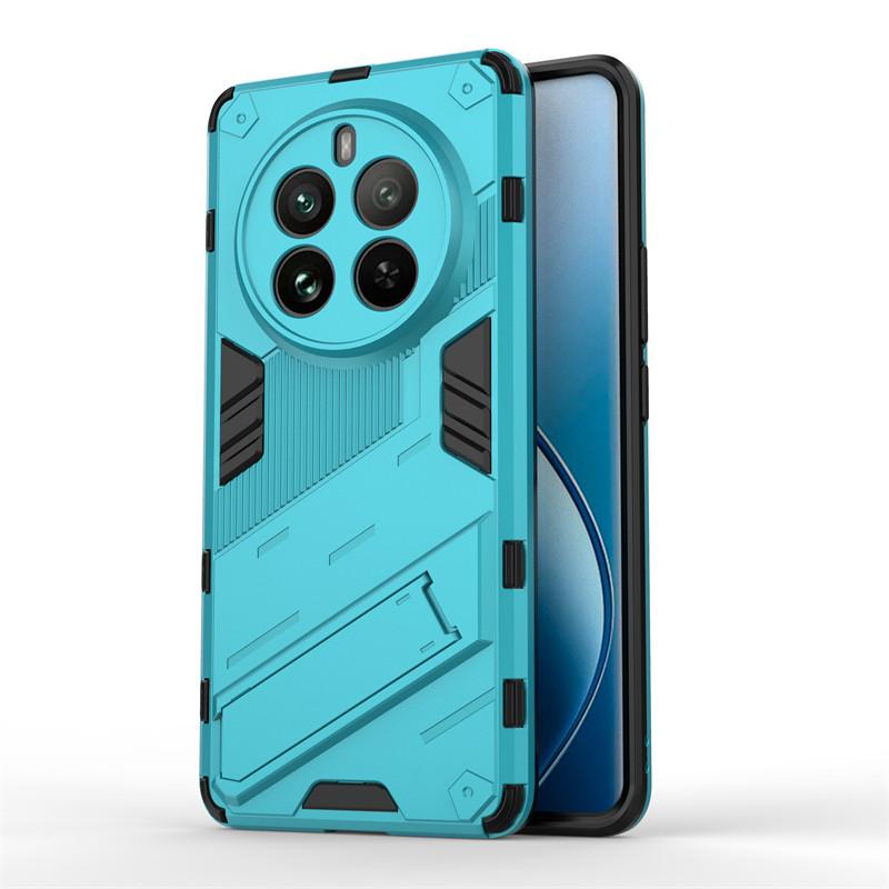 

For Realme 12 Pro Plus Case Realme 12 Plus Realme 12 Pro Plus Cover Armor PC Stand Holder Shockproof TPU Protective Phone Cover Realme 12 Pro Plus