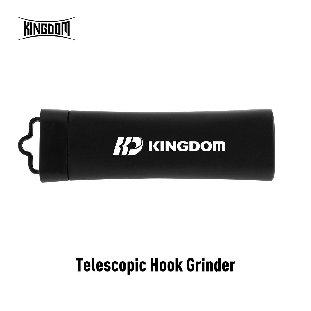 Kingdom Fishing Hook Sharpener Telescopic Fish Hook Sharpen Tool Portable Hook Grinder For Camp Hike Outdoor Fishing Accessories