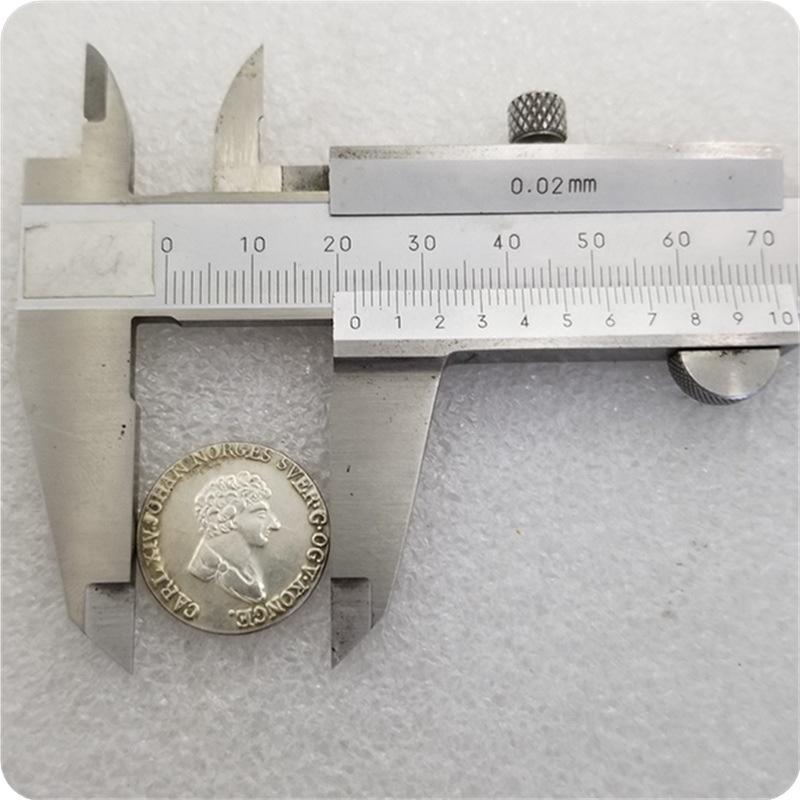 Antique Craft Norway Replica Silver Dollar Coins (1825/27/30/34/35/36)