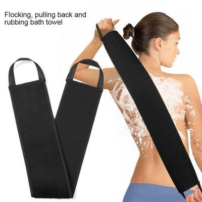 Badetuch Glatte Haut Peelingtuch mit integrierter Schlaufe Gleichmäßiges Auftragen Rückenapplikator Strahlende Haut Badeaccessoire