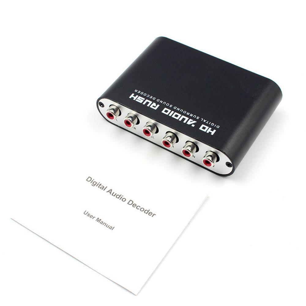 5.1 Channel HD Stereo Audio Decoder AC3 Audio Digital to Analog Decoder Amplifier DAC Converter