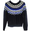 Polo Color Block Pattern Crew Neck Casual Long Sleeve Knit Sweater Women Sweater Multicolor 211832745-001