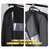 Garment Bags for Travel Hanging Garment Bags for Men Double Sides Zipper Large Mesh Pockets Monogrammed Closet Clothes Storage