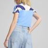 Puma Logo Polo Shirt Women Tops Blue 629783-57