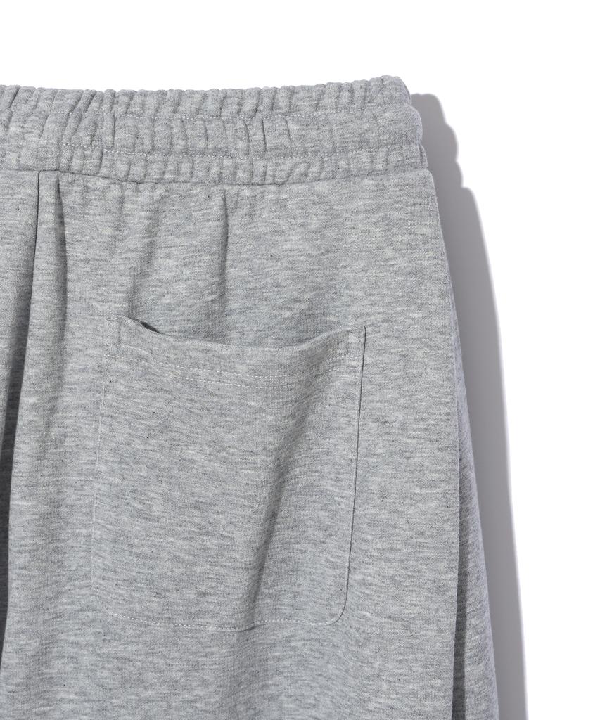 Eonoideu Three-Puck Wide Sweatpants Lq6Pu188_Melange Grey