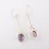 Ametrine Gemstone 925 Sterling Silver Jewelry Handmade Earrings 1.76" For Gift EE-171-29