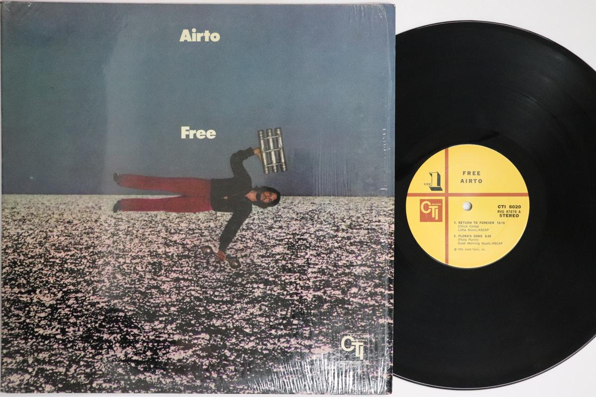 

LP Record AIRTO Free CTI6020 CTI 1972 US Latin Used