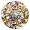 50 Cute Cartoon Otter Stickers for Guitar, Refrigerator, and Graffiti Decoration