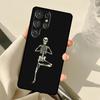 Skeleton Yoga For Samsung Galaxy S23 S22 Ultra S21 S20 FE S8 S9 S10 Note 10 Plus Note 20 Ultra Phone Case