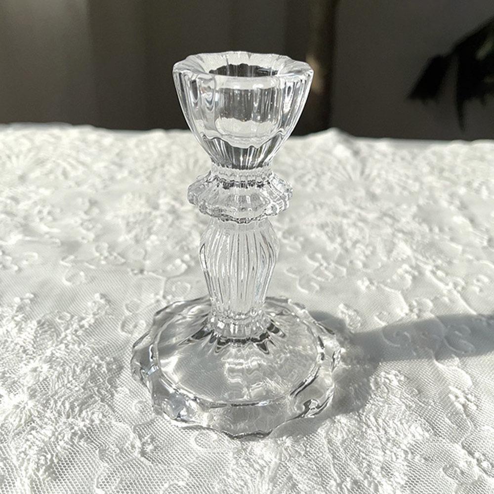 Glass Crystal Ball Base Photography Props Transparent Glass Sphere Holder Craft Crystal Ball Display Stand for Home Decoration