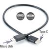 Type C To Micro USB Male Sync Charge OTG CHARGER Cable Cord Adapter For Phone Huawei Samsung Usbc Wire